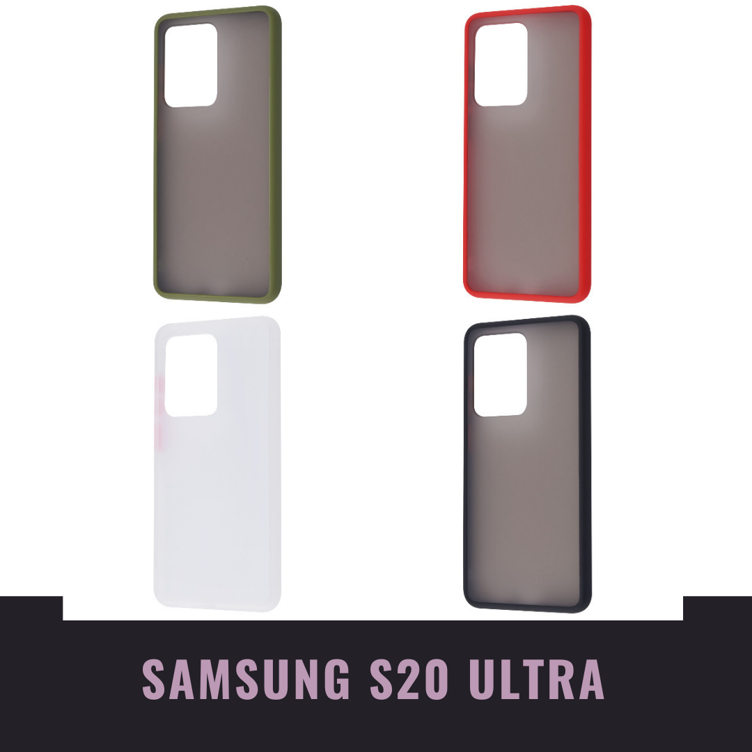 Matte Color Case (TPU) Samsung Galaxy S20 Ultra